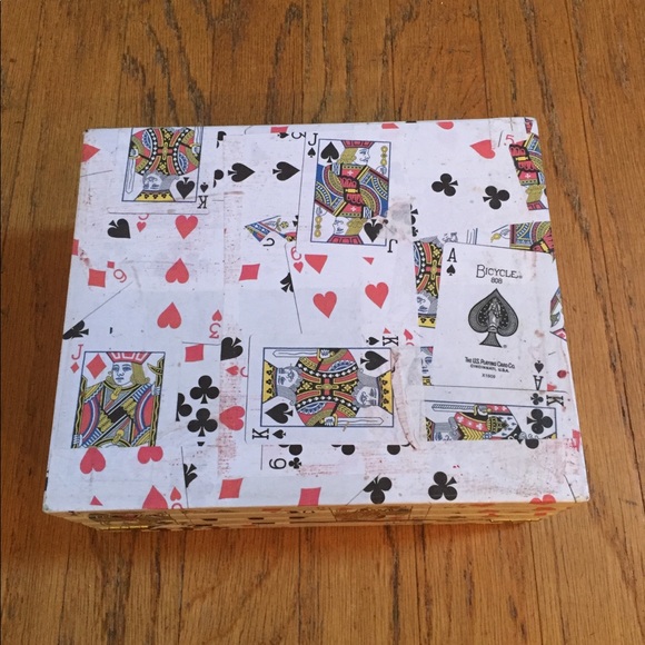 Custom Playing Cards Cigar Miscellaneous Stash Box - Picture 3 of 6